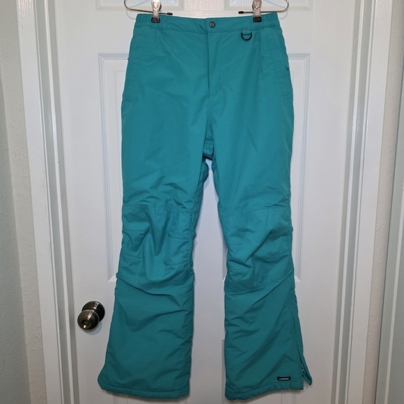 Lands' End Other - Lands End Kids Squall Waterproof Insulated Iron Knee Snow Pants Sz 14 Green